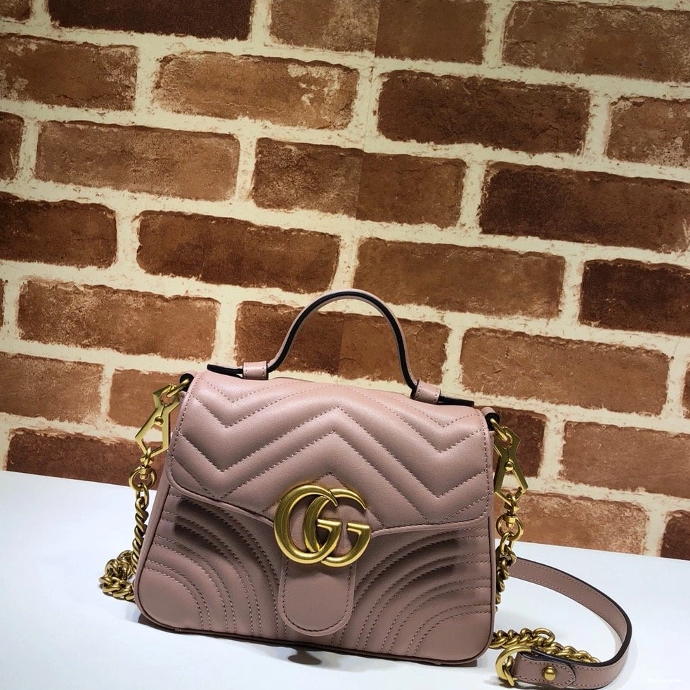 Hyper Peter bag Marmont mini GG handle top GUCCI 0721